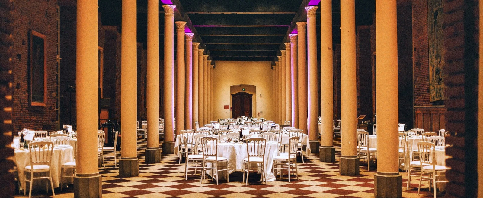La salle des Pèlerins de l'Hôtel-Dieu